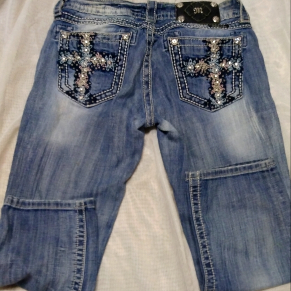 Miss Me cropped jeans 27